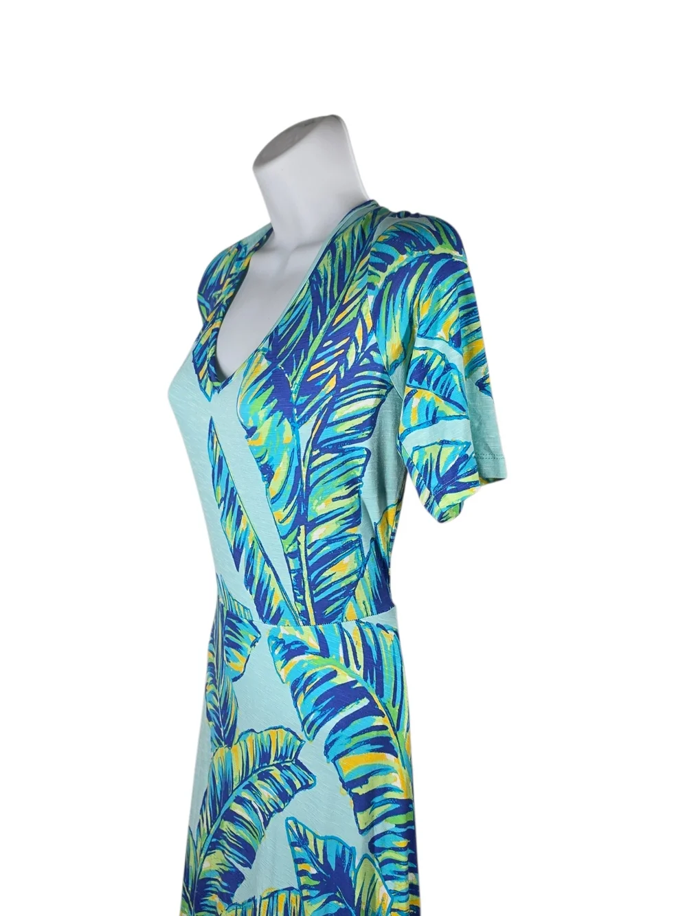 TORI RICHARD TROPICAL MAXI DRESS - Picture 2 of 7